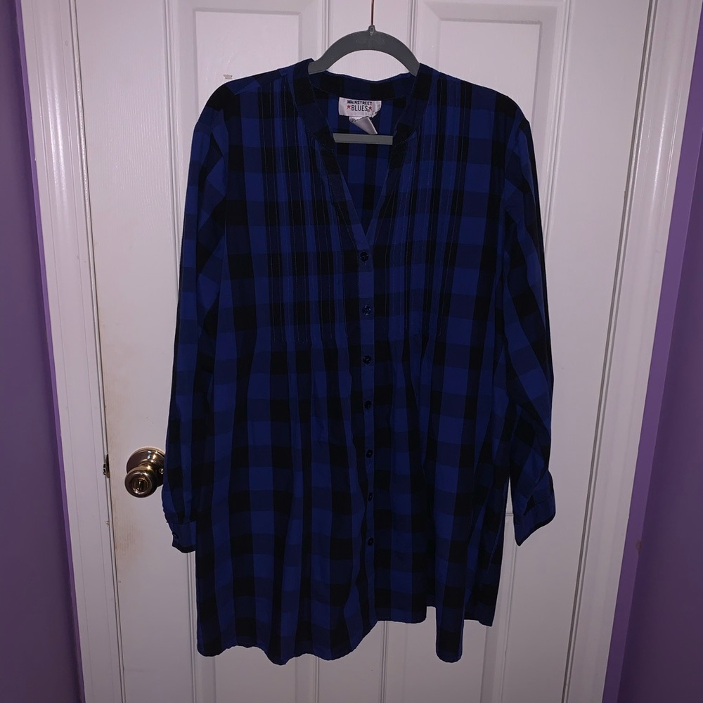 Blue Buffalo Check Button Down